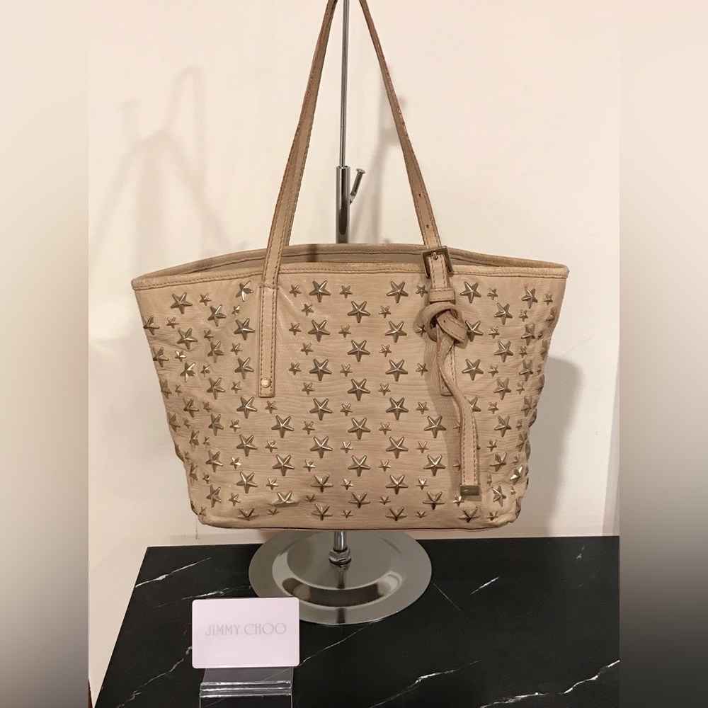 Jimmy Choo Star Studded Medium Tote Bag ✨